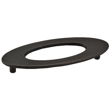 Gan Eden Oval Pull With Hole, Bronze, 96 mm GA571968
